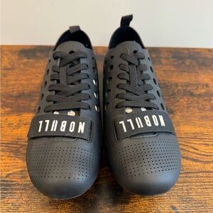 NOBULL cycling shoes with delta clips included size 8W 6.5M. NEW never worn